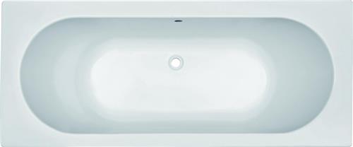 Xellanz Portus RD inbouwligbad 170x70x43cm duobad acryl glans wit