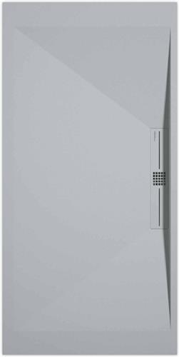 Sanifun douchebak Stone Side Gray 7035 Smooth 1100 x 700 P