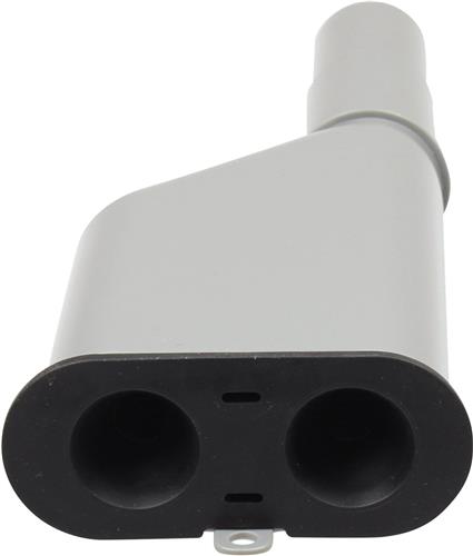 Sanifun Semi Duo afvoer wasmachine en droger grijs
