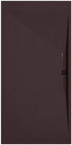 Sanifun douchebak Stone Side Chocolate Slate 1300 x 700 P