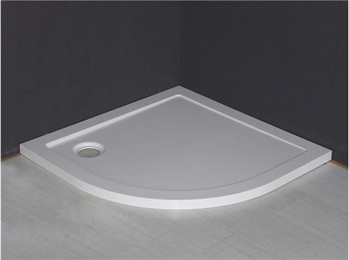 Mould SMC douchebak 90 x 90 x 4 cm 1/4 rond wit
