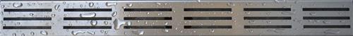 Wiesbaden Drain Rooster 80 cm. - Design 1 - RVS