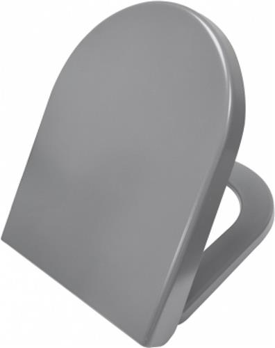 Sanifun toilet bril Cas Mat Grijs