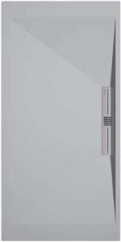 Sanifun douchebak Stone Side Gray 7035 Smooth 1300 x 800 S