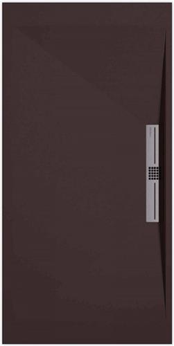 Sanifun douchebak Stone Side Chocolate Smooth 1000 x 700 S