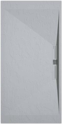 Sanifun douchebak Stone Side Gray 7035 Slate 1400 x 800 P