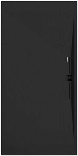 Sanifun douchebak Stone Side Black Slate 1400 x 700 P