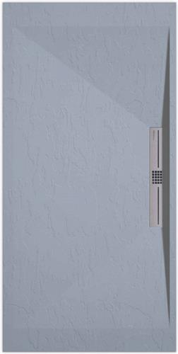 Sanifun douchebak Stone Side Gray Slate 1000 x 800 S