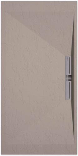 Sanifun douchebak Stone Side Sand Slate 900 x 800 S