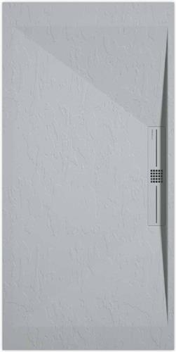 Sanifun douchebak Stone Side Gray 7035 Slate 1300 x 800 P