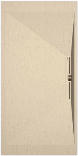 Sanifun douchebak Stone Side Cream Slate 1300 x 900 P