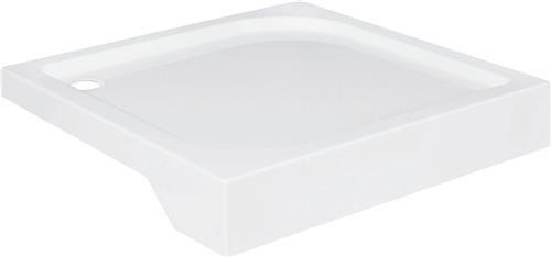 Sanifun douchebak Delwin 800 x 800 x 160 Wit