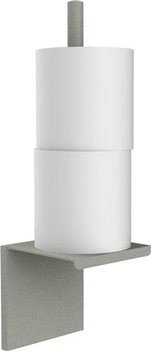 Sanifun Allibert toiletrolhouder Loft-Game Mat Grijs 2