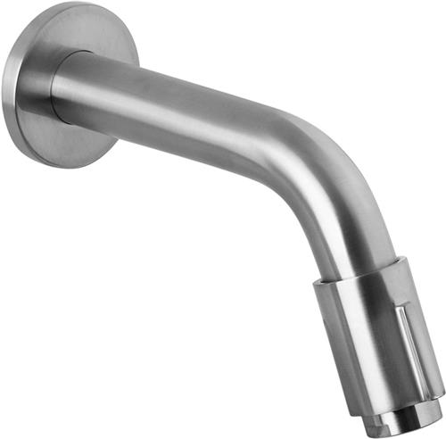 Differnz Muurkraan - Koud Water - Wastafelkraan - 11 cm - Mat Chroom