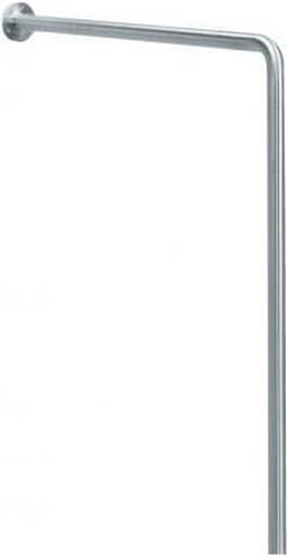 Grab bar van wand tot vloer RVS 90° van MediQo-line