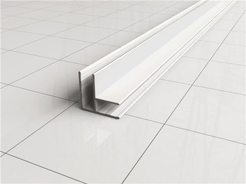 Wiesbaden Hoekprofiel Voor Glaswand 10mm 200cm Mat Wit