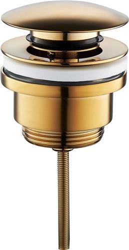 Wiesbaden Caral Clickwaste - Goud Look - Geborsteld Messing