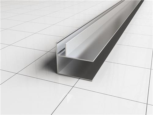 Wiesbaden Hoekprofiel t.b.v. Nisdeur met Profiel met Zijwand 10 mm.