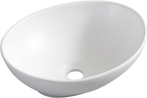 Opzetwaskom Wiesbaden Barco 40x33x14,5 cm Mat Wit