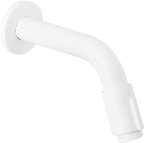 Differnz Muurkraan - Koud Water - Wastafelkraan - 11 cm - Mat Wit