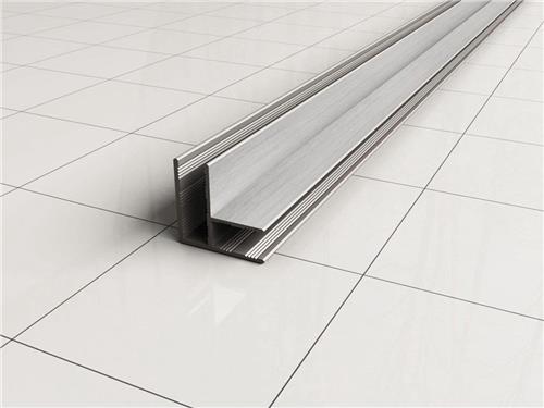 Wiesbaden Hoekprofiel Voor Glaswand 10mm 200cm Geborsteld Staal