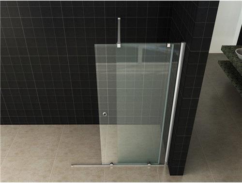 Wiesbaden Slide Inloopdouche Verlengwand 100 x 200 cm. - 10 mm. Nano