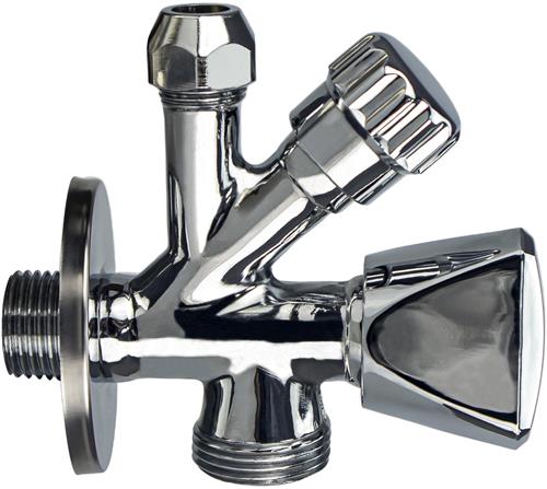 Plumb Combinatie kraantje 1/2 x 3/4 x 10mm