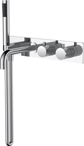 Wiesbaden Style Inbouw Badmengkraan - Chroom