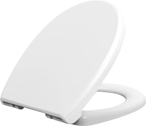 Toiletbril Menilla Softclose en Quickrelease Toiletzitting 42,7x35x4,2cm Wit