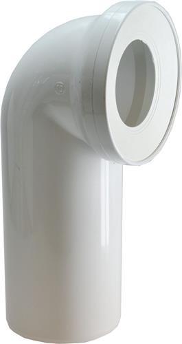 Abu Closetbocht - 110 mm - 90 gr - Wit 58,103,01,0099