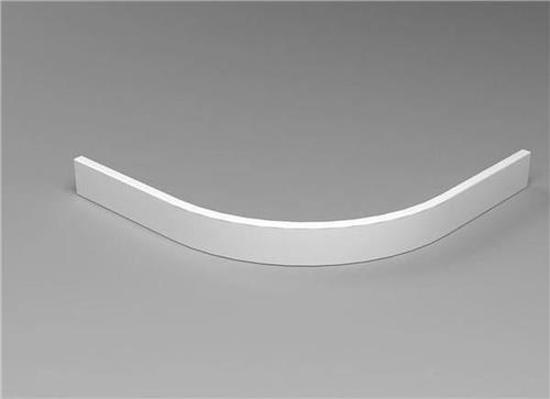 Wiesbaden Compo Acryl voor zetpaneel en Potenset 1/4 Rond - Wit