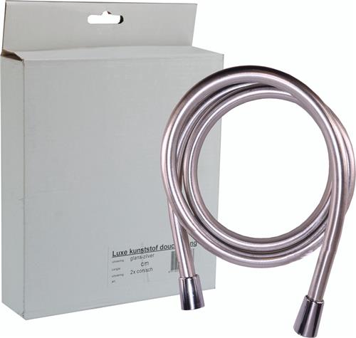 Wiesbaden Luxe Doucheslang - Kunststof - 175 cm - Zilver