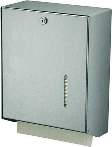 MediQo-line Handdoekdispenser aluminium groot