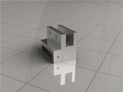 Wiesbaden Comfort Shower Haakse glaskoppeling tbv stabilisatiestang