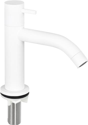 Differnz koudwaterkraan - Mix & Match - gebogen - Mat Wit