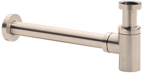 Wiesbaden Star Luxe fonteinsifon laag 11/4\" RVS look