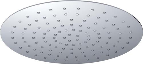 Wiesbaden Ufo Luxe hoofddouche rond 500mm Ultra plat chroom