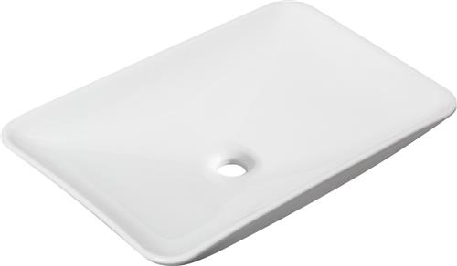 Wiesbaden Karé opzetwastafel 58x36x11.5cm wit