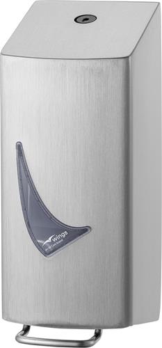Foamzeepdispenser 400 ml - RVS - Wings