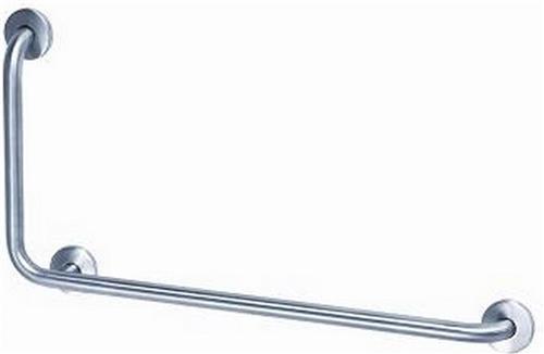 Grab bar RVS met 90 hoek naar links van MediQo-line