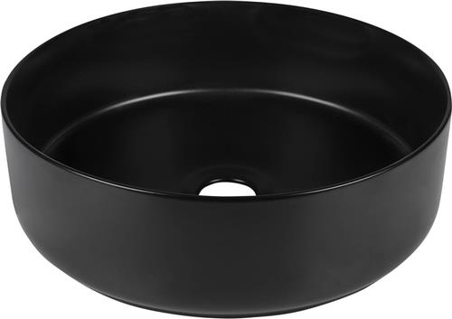 Waskom Differnz Mira 36x12 cm Zwart