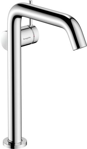 hansgrohe Tecturis S ééngreeps wastafelkraan 240 Fine CoolStart voor waskommen, zonder waste chroom