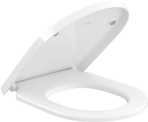 Villeroy & Boch Subway 3.0 closetzitting - met softclose en quickrelease Wit Alpin