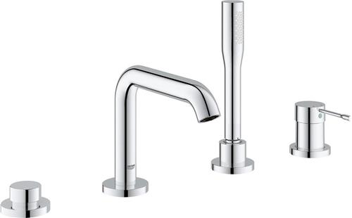 GROHE Essence New Badkraan - Viergats badrandcombinatie