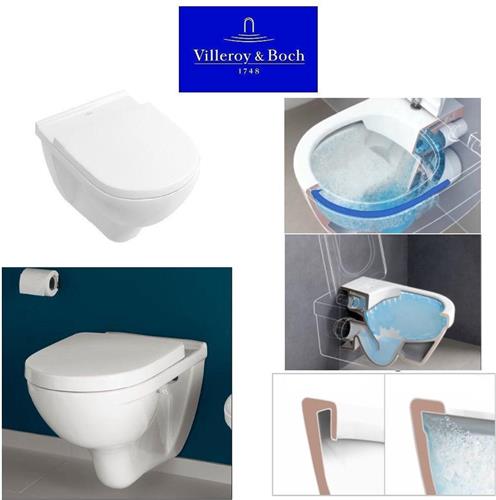 Villeroy & Boch O.novo wandcloset directflush met zitting softclose en quickrelease wit