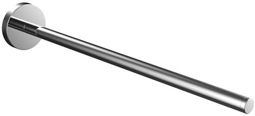 Emco Round Handdoekhouder - 30cm - enkel - niet draaibaar - chroom