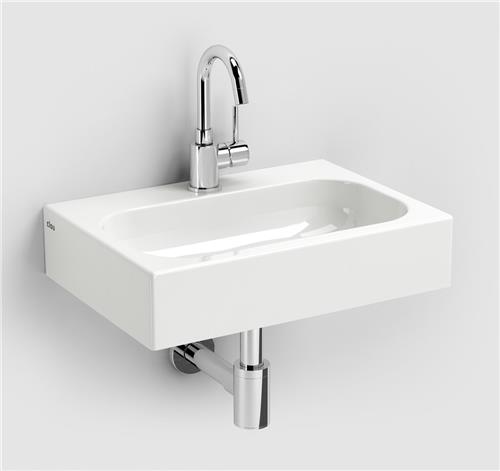 Clou Mini Match Me fontein 45x10cm voorbewerkt kraangat mineraalsteen wit