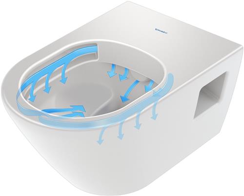 Duravit D-Neo wandclosetpack 37x54x40cm wit glans