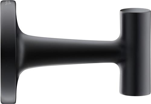 Duravit Starck T Handdoekhaak - rond - zwart mat