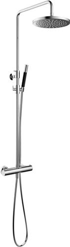 Hotbath Cobber Stortdoucheset - 30 cm Hoofddouche - Handdouche - Chroom